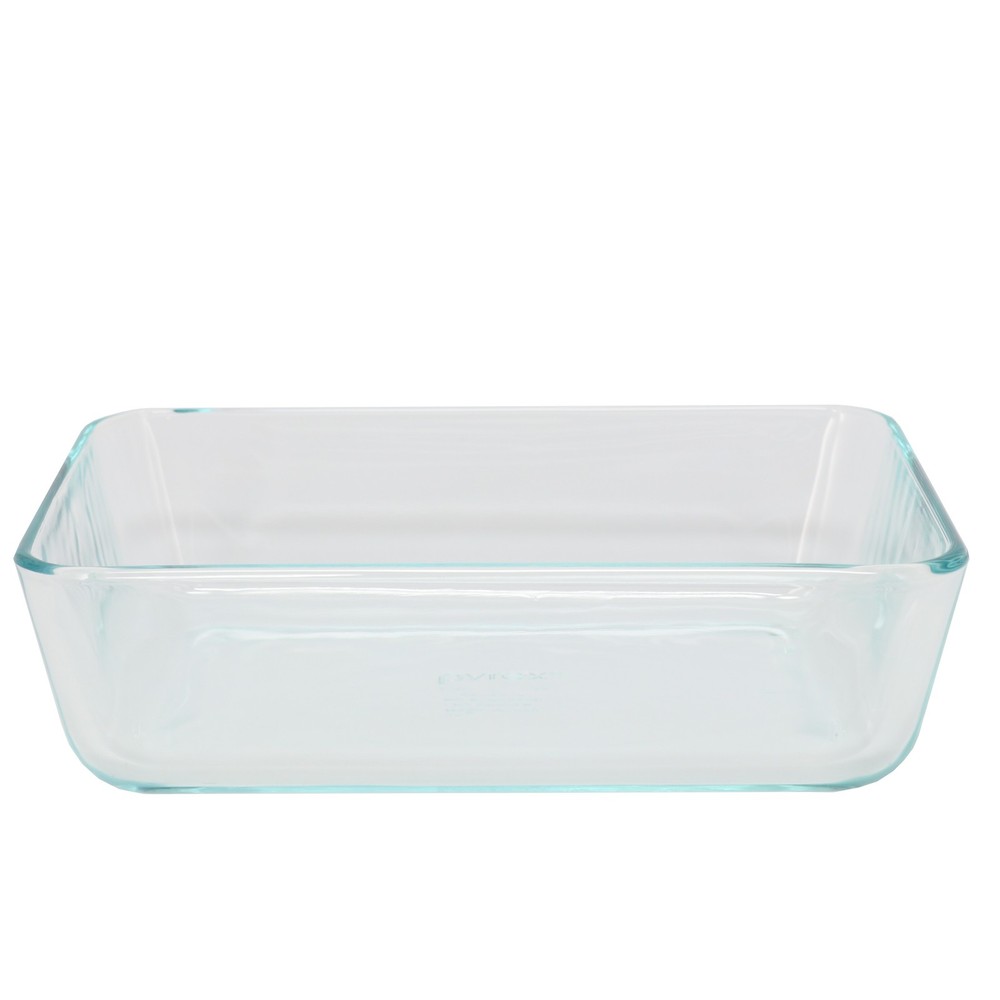 Pyrex 7211 6-Cup Rectangular Glass Storage Container