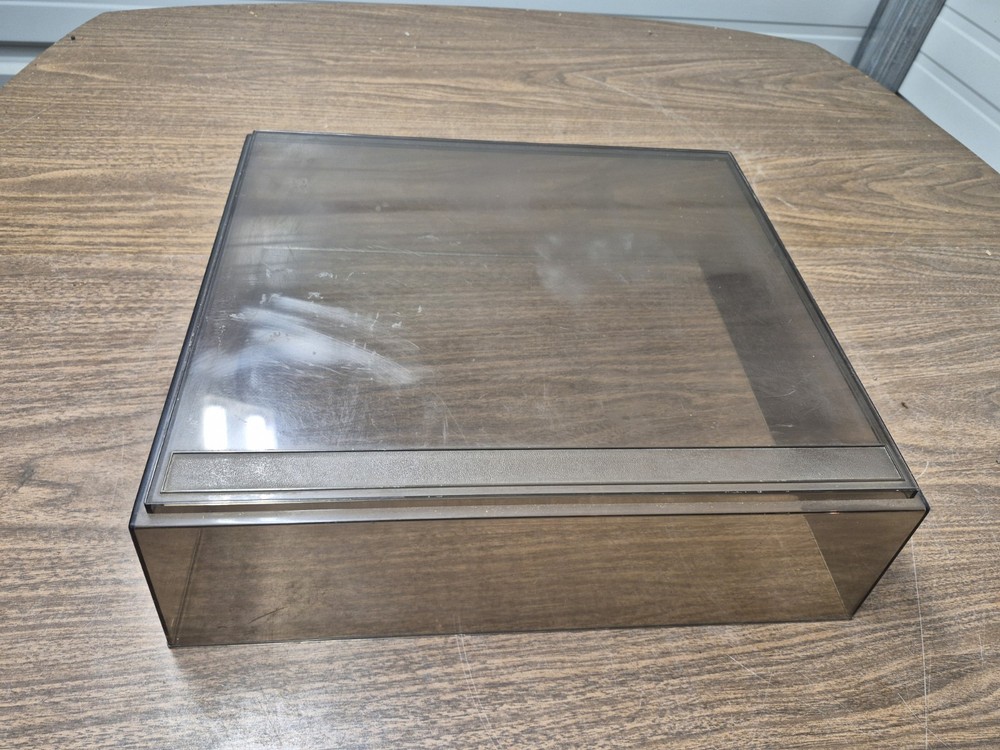 Vintage Turntable Dust Cover