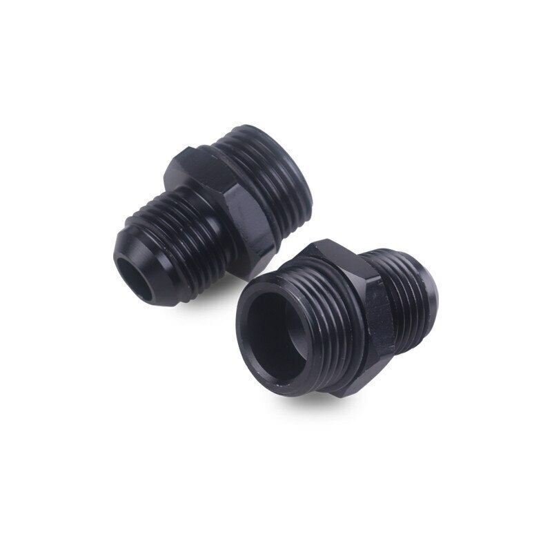 High Flow Inline Fuel Filter 100 Micron Cleanable 6AN 8AN 10AN Adapter Universal