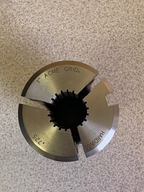 1" ACME GRIDLEY HARDINGE SERRATED COLLETS