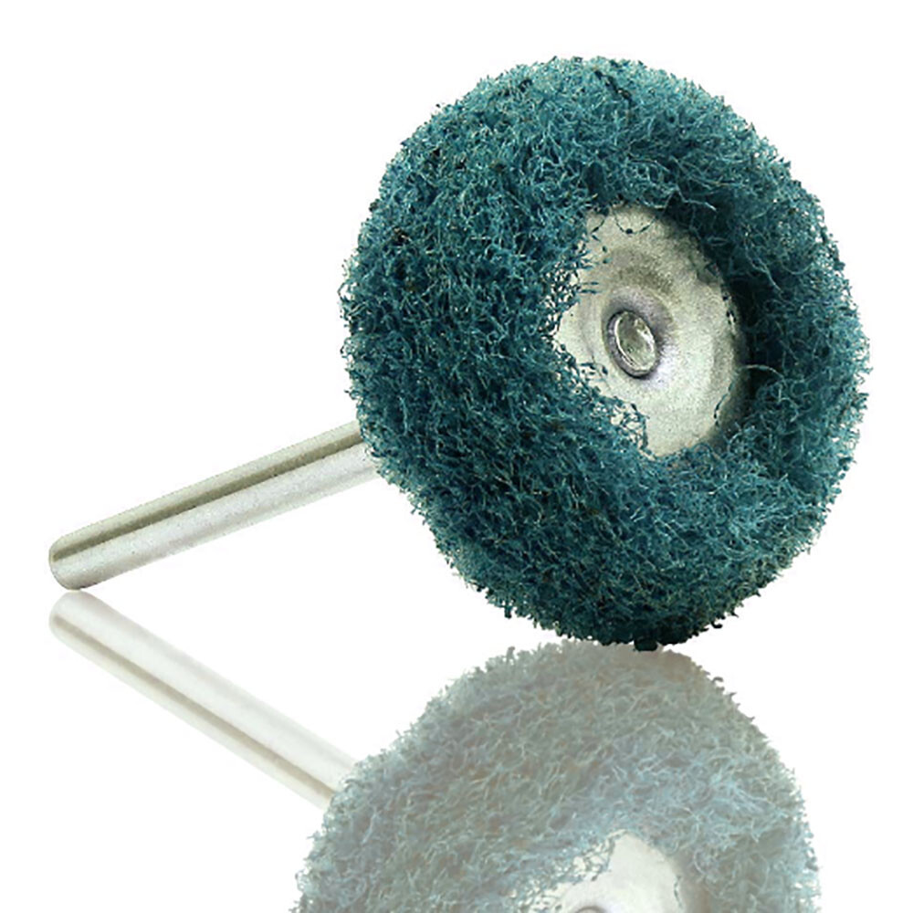 10pcs 1" Abrasive Polishing Buffing Wheels Buffer Grinder for Dremel Rotary Tool