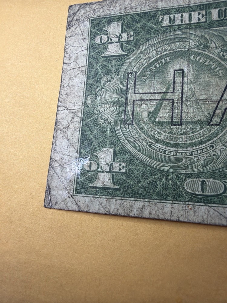 US 1935A $1 Silver Certificate Hawaii WWII Emergency Note