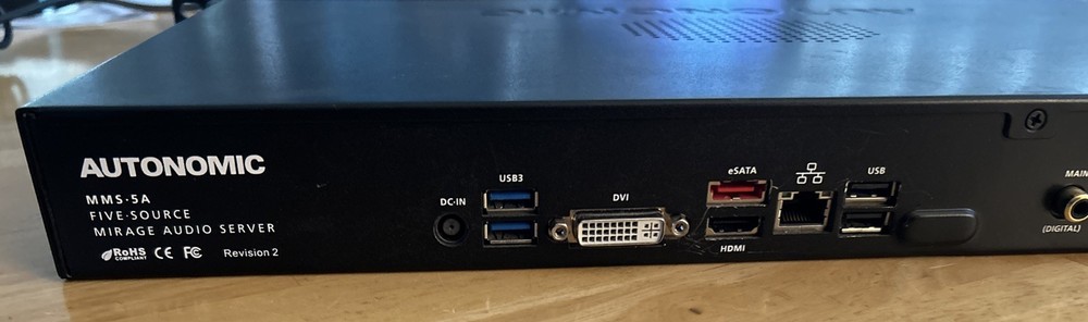Autonomic MMS-5A Mirage Five Source Audio Server (Working With Issues-Read)