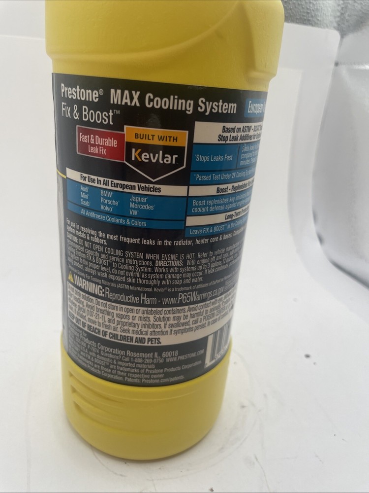 Prestone Max Cooling System Fix & Boost European
