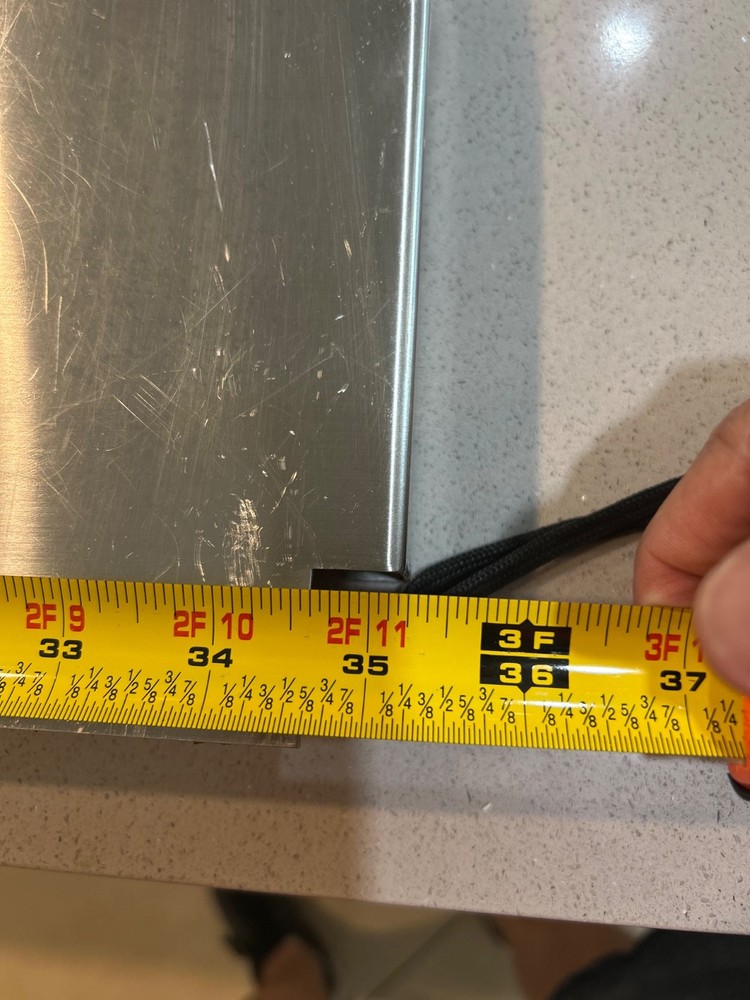 Range Splashguard Backsplash Stainless Steel