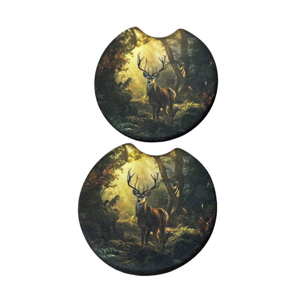 Deer Car Coasters