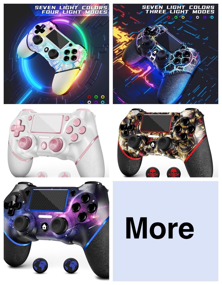 New Custom Design Wireless PS4 Game Controller For PS4 console