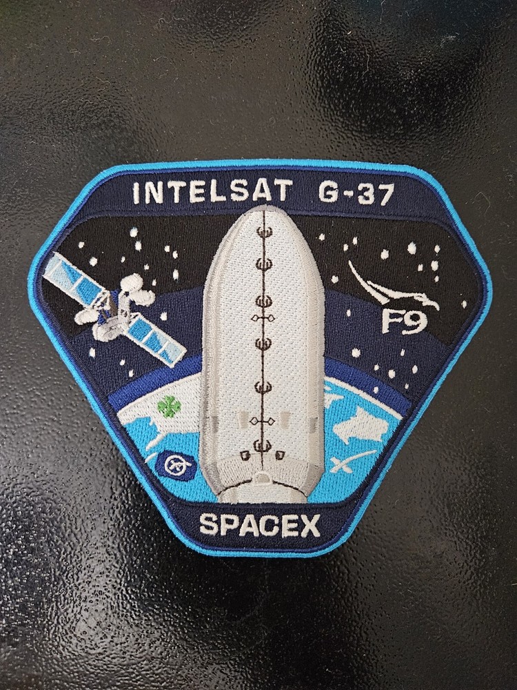 SpaceX Intelsat G-37 Employee Patch