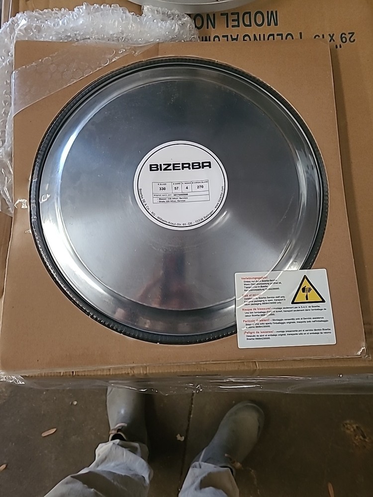 bizerba slicer blade 330 and blade guard