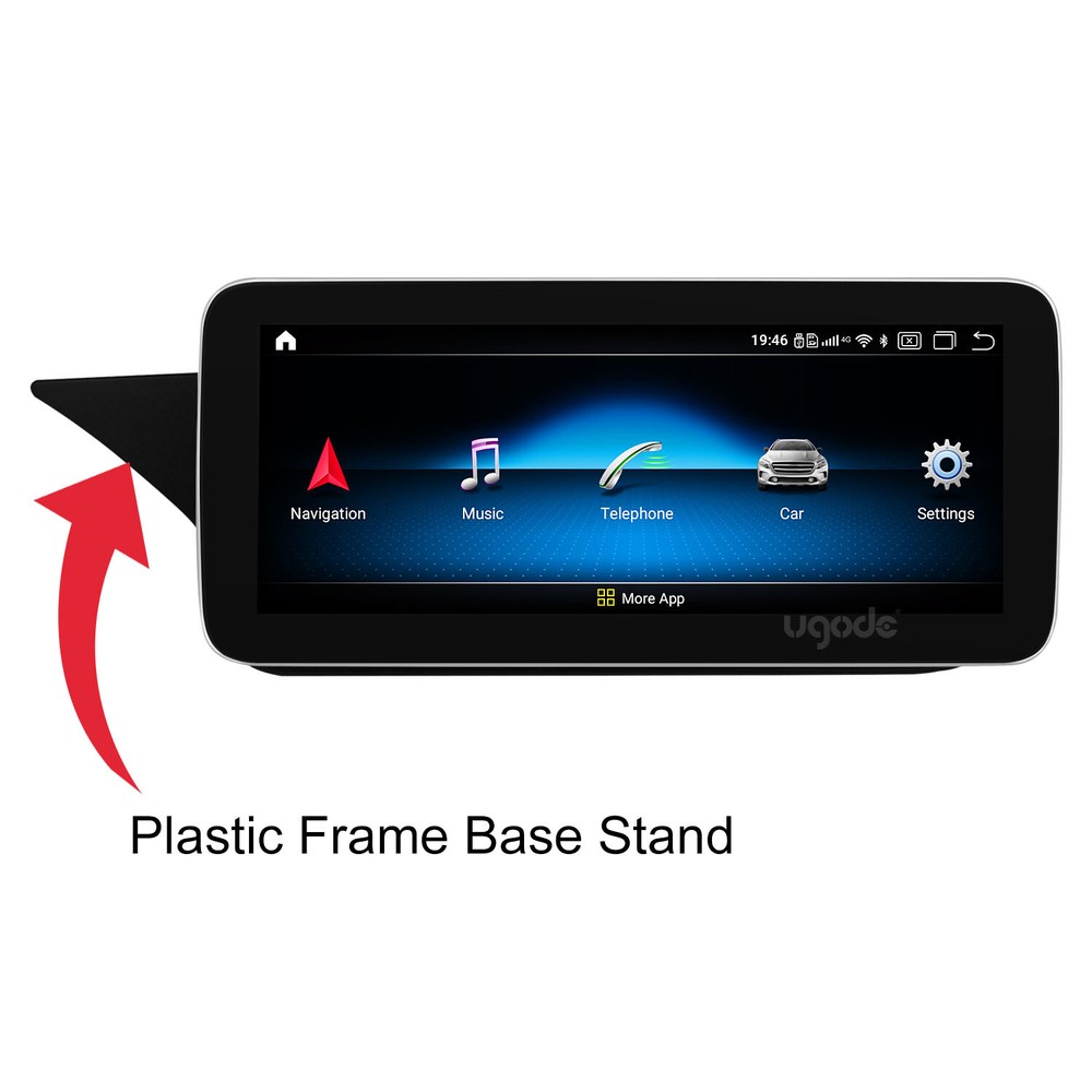 Ugpde Plastic Frame Base Stand Bracket for Benz E Class W212 Screen
