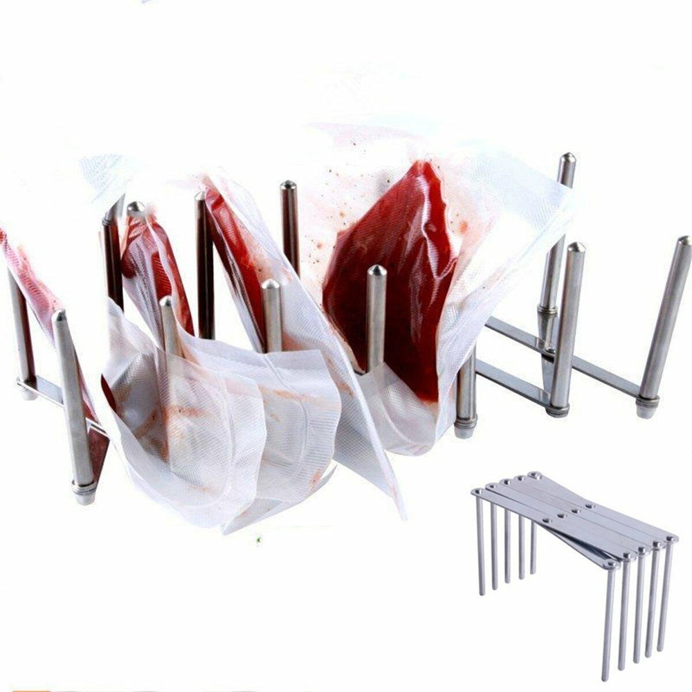 Multi Function Storage Rack Divider for SOUS VIDE Slow Cooker Cooking Telescopic