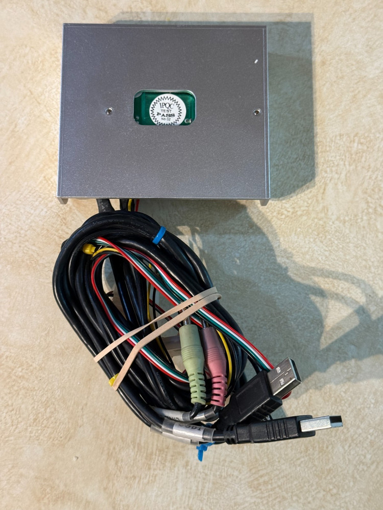 Silver Card Reader 3.5" Fan Controller 2x USB 2.0 CF MMC/SD SM MS Headphone Mic