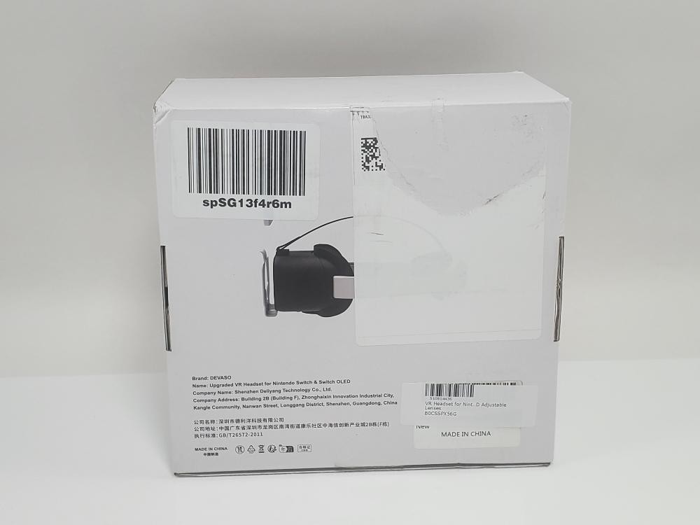 VR Headset for Nintendo Switch & Switch OLED Adjustable Lenses