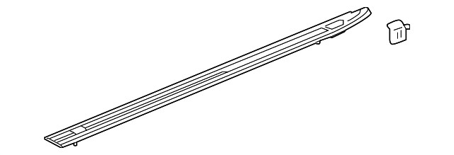 Genuine GM Upper Molding 84493661