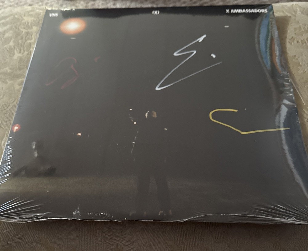 X Ambassadors Signed Vinyl (Sealed) - (X). Limited Edition