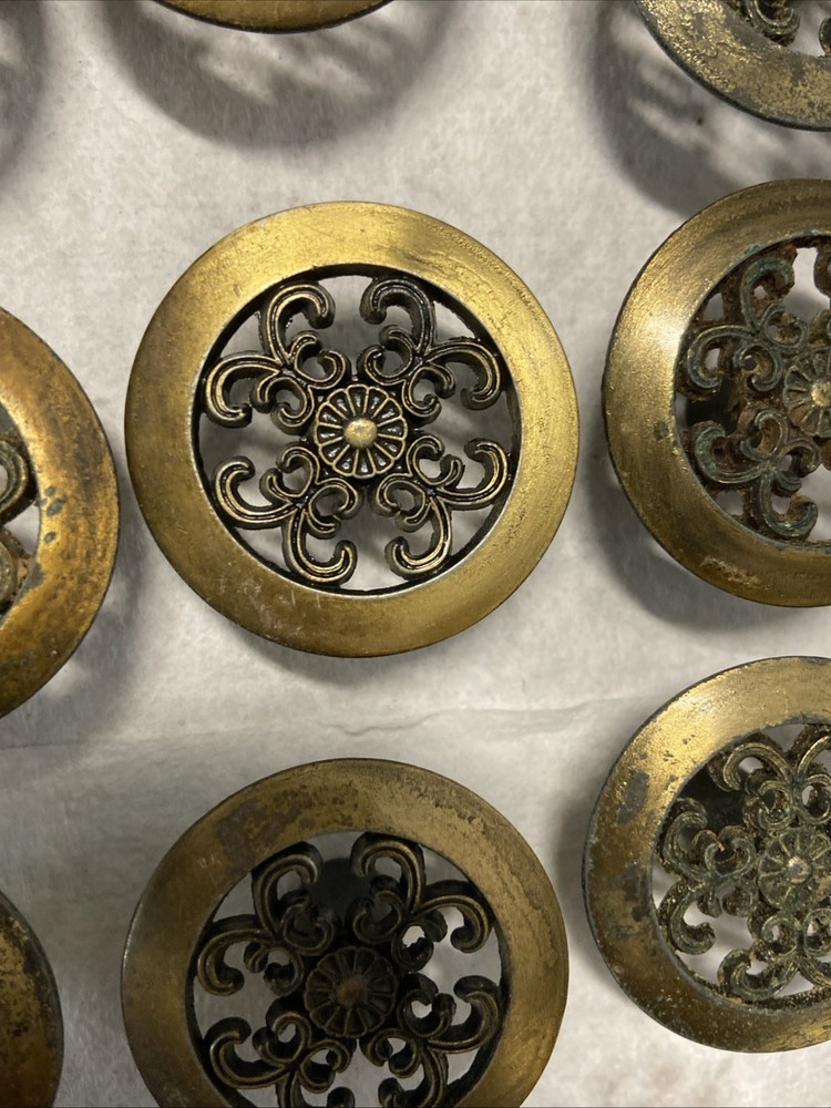 33 Japan Made Vintage Cabinet Knobs Door Pulls Drawer. (C1)