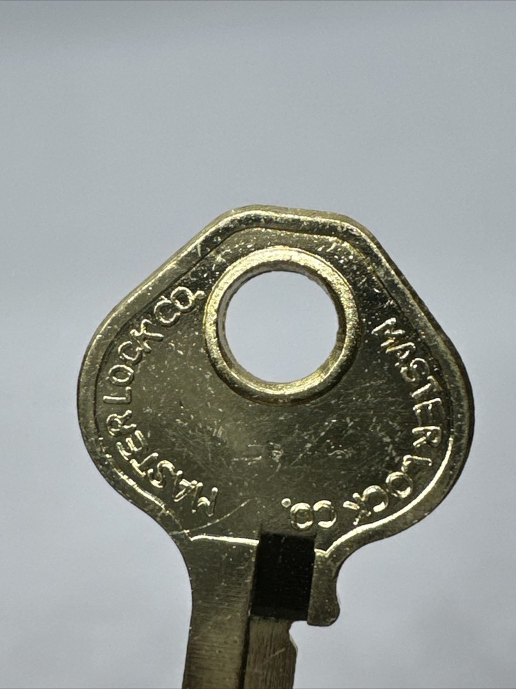 Master 120K Original Key Uncut Blank - NOS