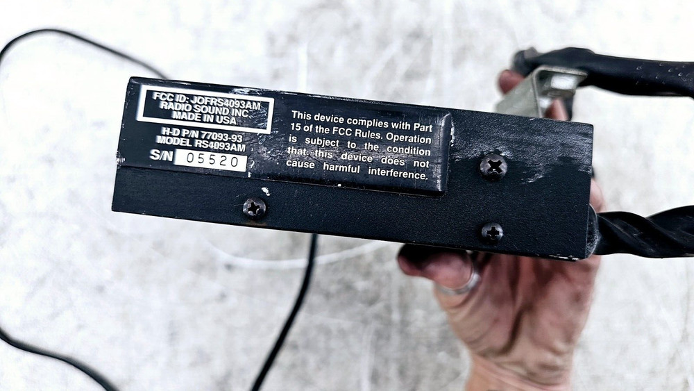 1994 HARLEY FLH ELECTRA GLIDE CB Radio Intercom Receiver Module OEM
