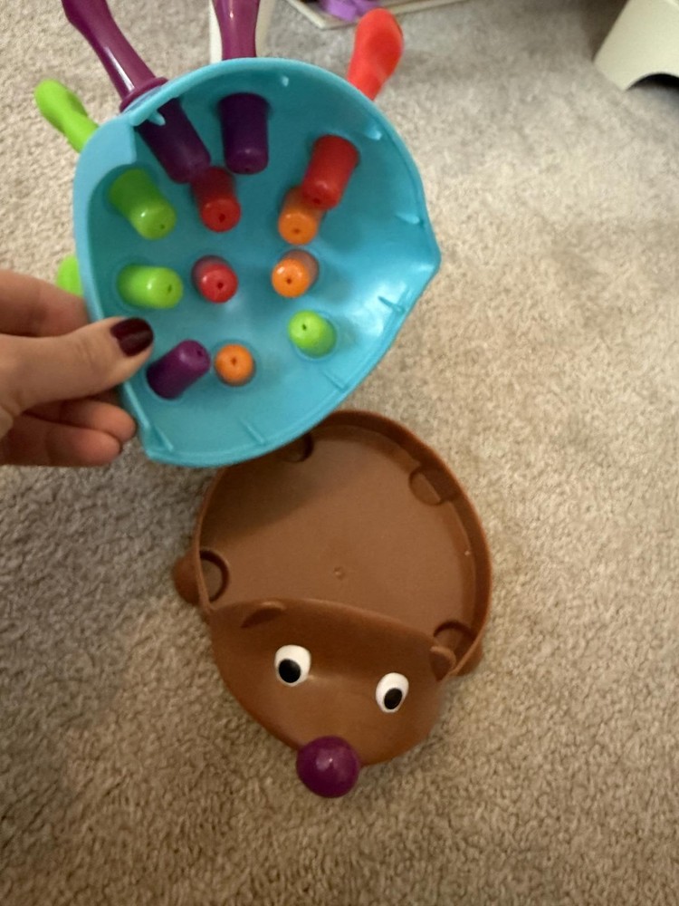 Educational Hedgehog Number Toy