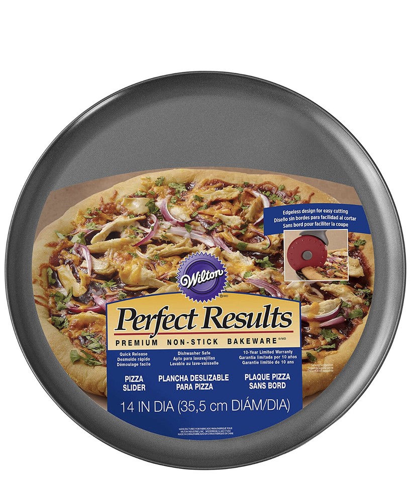 14-Inch Non-Stick Bakeware Pizza Pan (a)