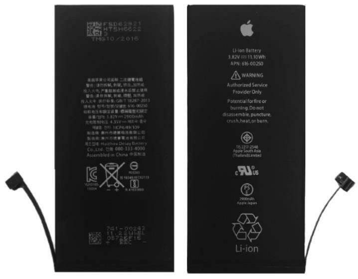 Original OEM 2900mAh Internal Battery Replacement for Apple iPhone 7+ Plus