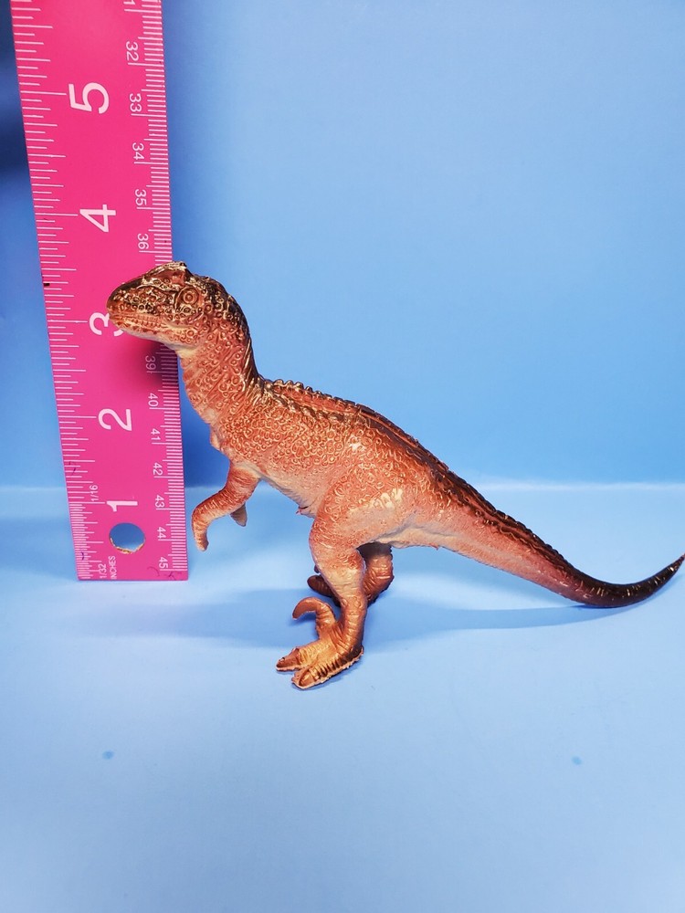 Allosaurus Hard Plastic Toy Dinosaur 3.75" Tall