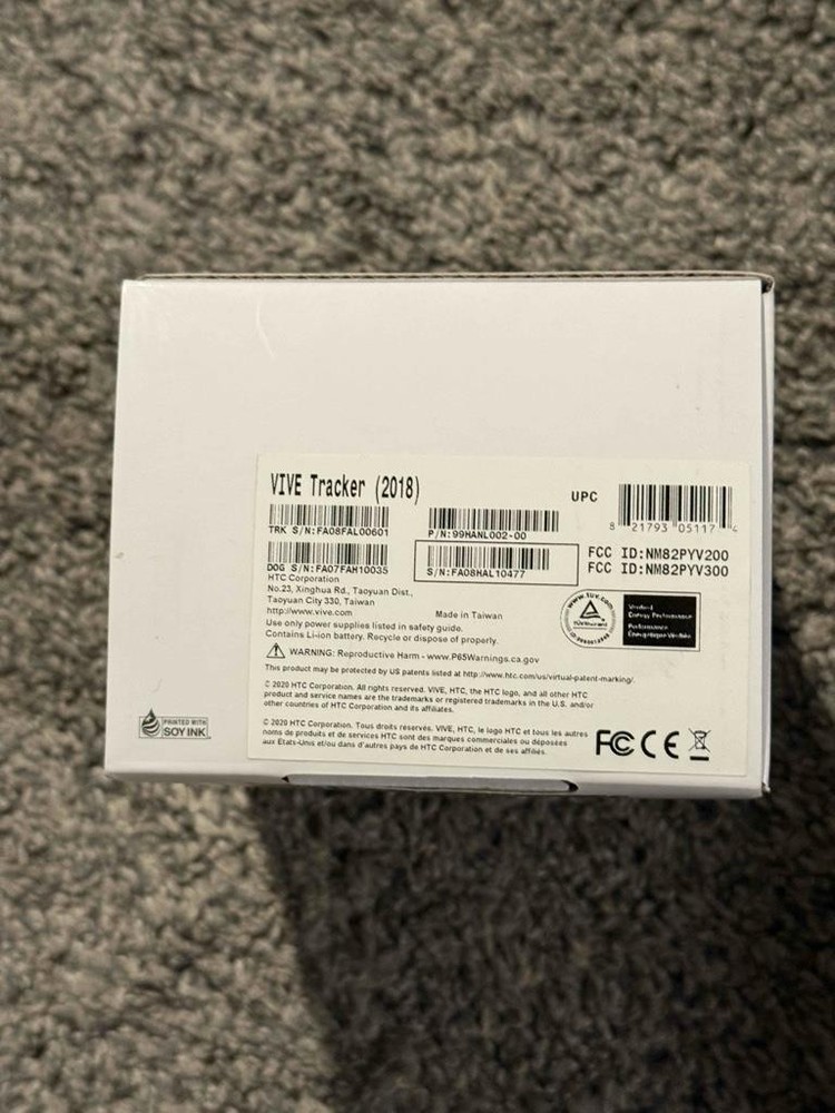 HTC Vive Tracker (2018) VR Accessory System Tracker