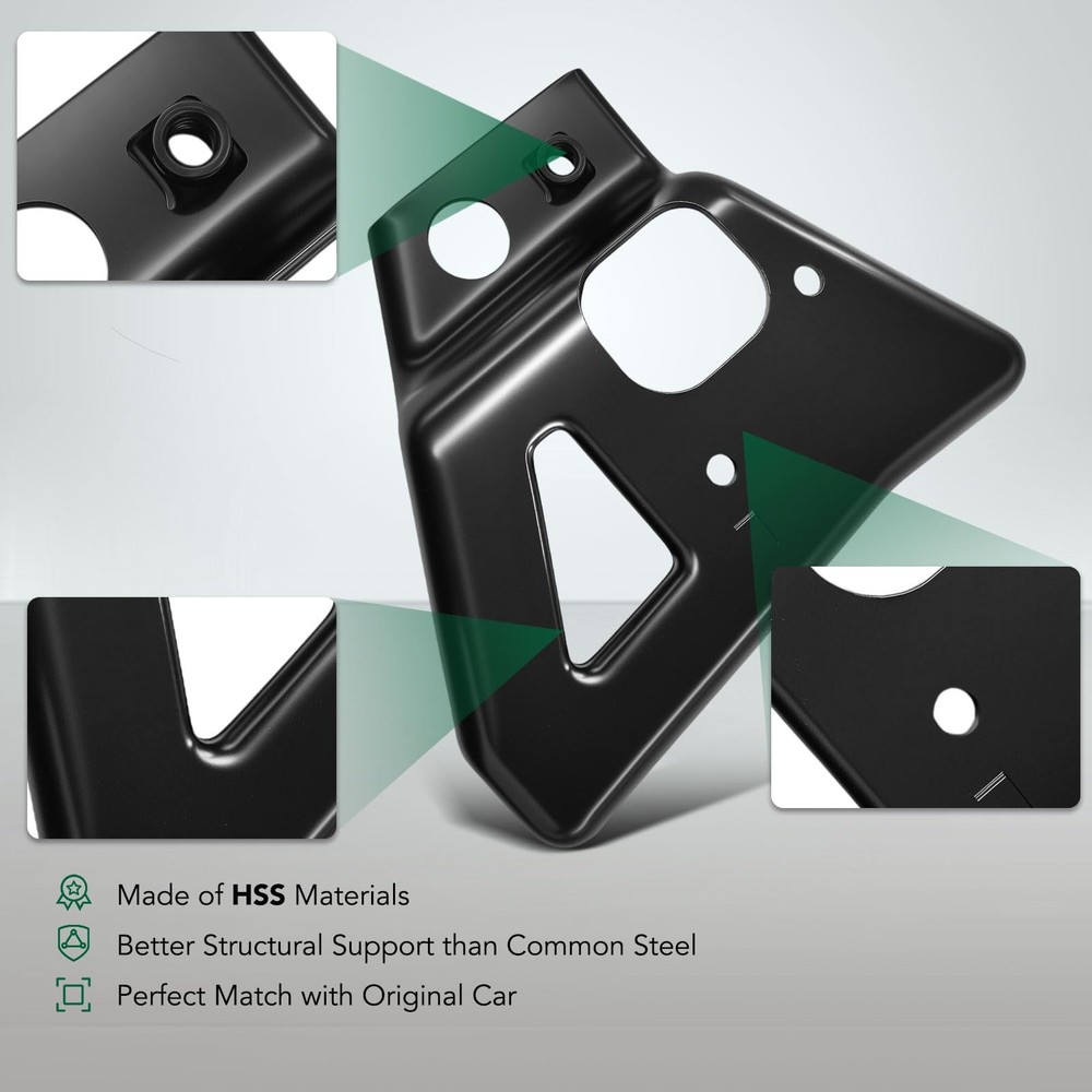 Front Driver Outer Side Bumper Bracket for Silverado 2500 HD 2011-2024 HSS
