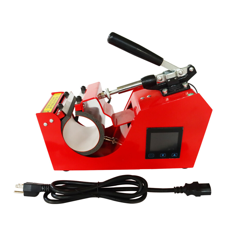 Techtongda 110V LCD Touchable Screen Mug Press Transfer Machine 11 15OZ