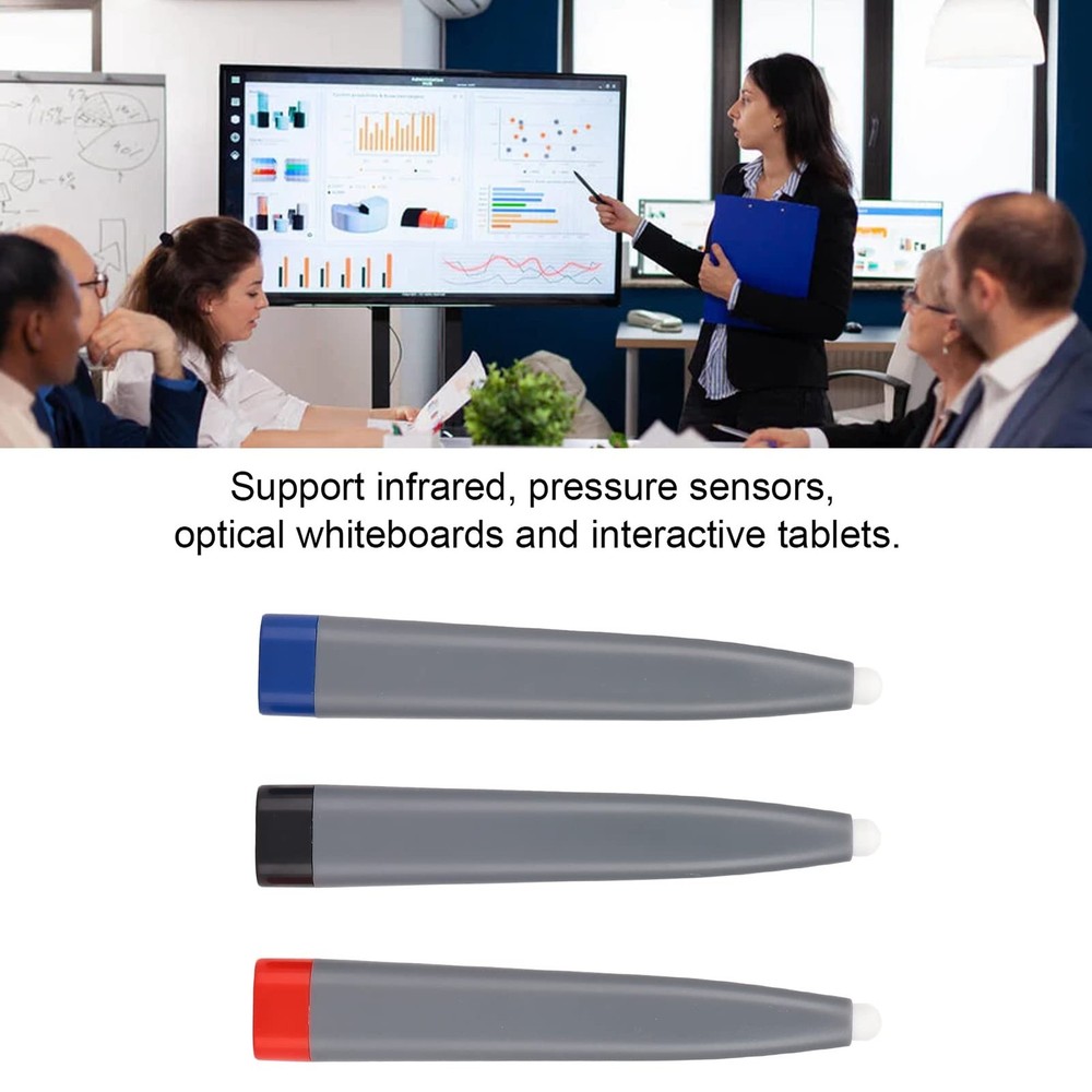 3pcs Pens Interactive Whiteboard Pen for Smartboards Pen Tablet for Whiteboar...