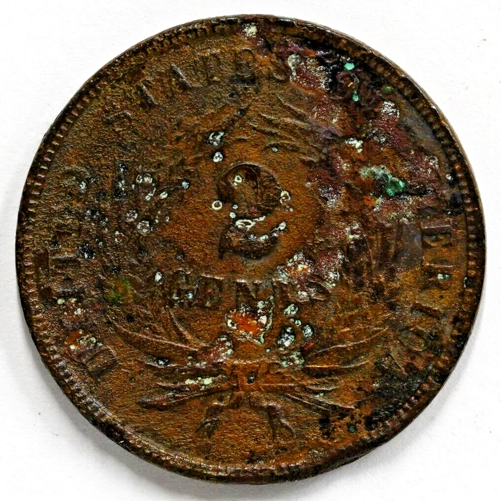1866 2 Cent Piece