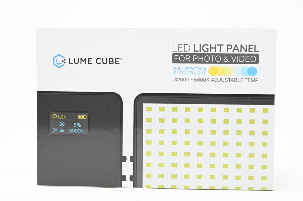 Lume Cube Panel- Bi-Color Full Spectrum LED Panel Light (#B31)