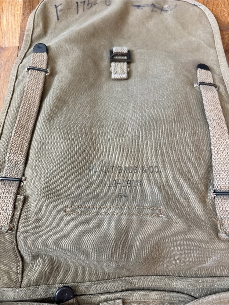 WWI US field gear lot