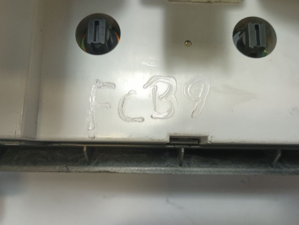 Dash Temperature Control from 2010 Mazda 3 12106617