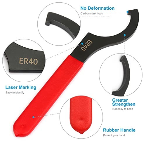 Coilover Wrench Spanner, 4PCS Non-Slip Spanner Wrench Set, Professional