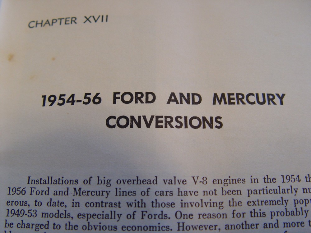 Vintage 1957 Engine Swapping How to Book 82 Pages