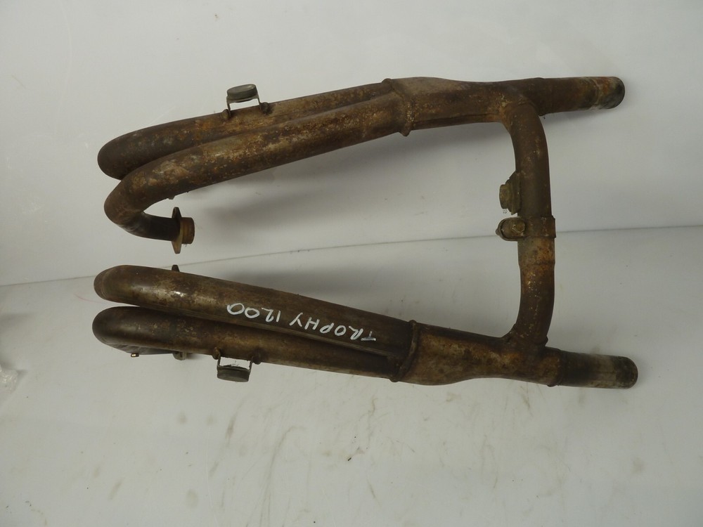 Triumph Trophy 1200 T300 Exhaust header down pipes.