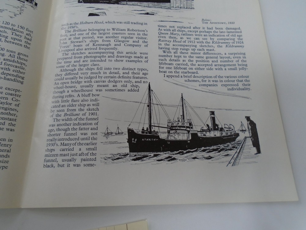 HMS REPULSE / STEAM COASTERS WHITSTABLE GOOD ARTICLE FROM 1968