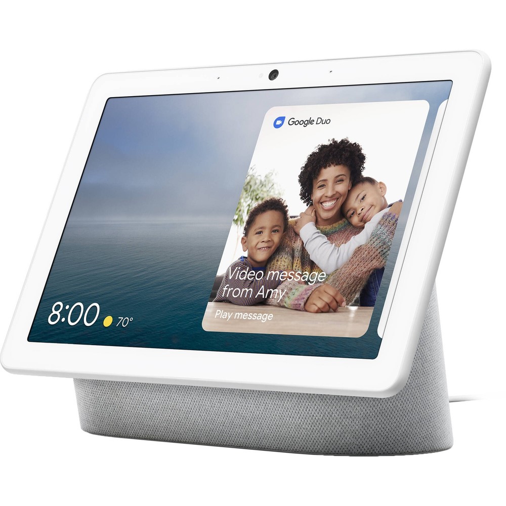 Google Nest Hub Max 10" Smart Home Display Speaker Google Assistant Chalk