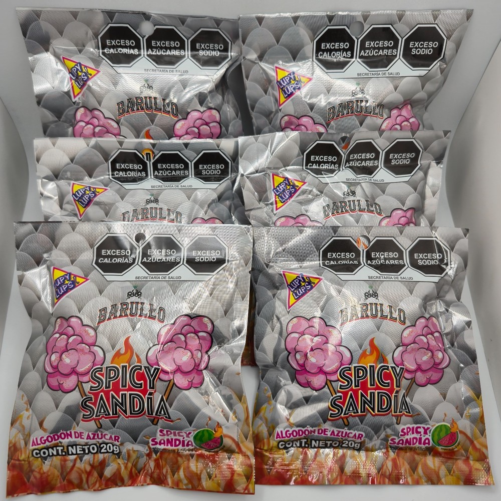BARULLO ALGODON DE AZUCAR SPICY SANDIA 6PK
