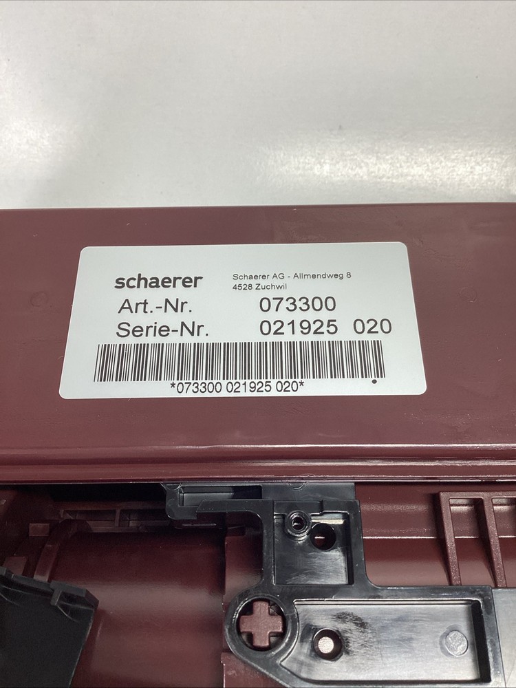 SCHAERER BREWING 073300 Brewing Unit