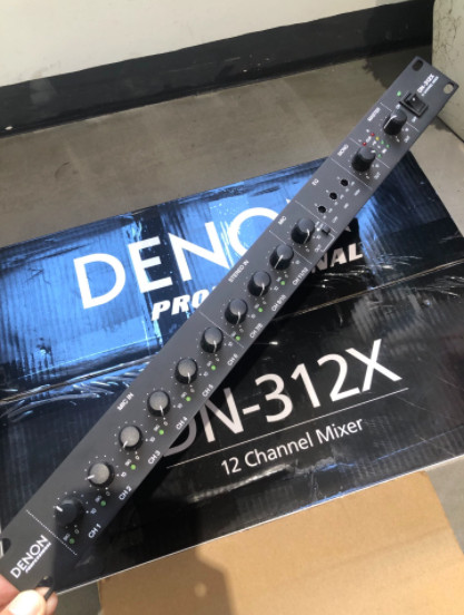 1pcs DENON DN-312X 12-channel mixing console