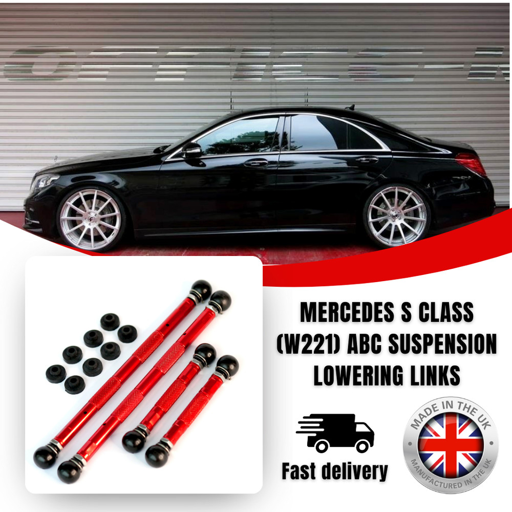Mercedes S63 Evolution Lowering Left Set W221 ABC (Precision Adjustment) Module