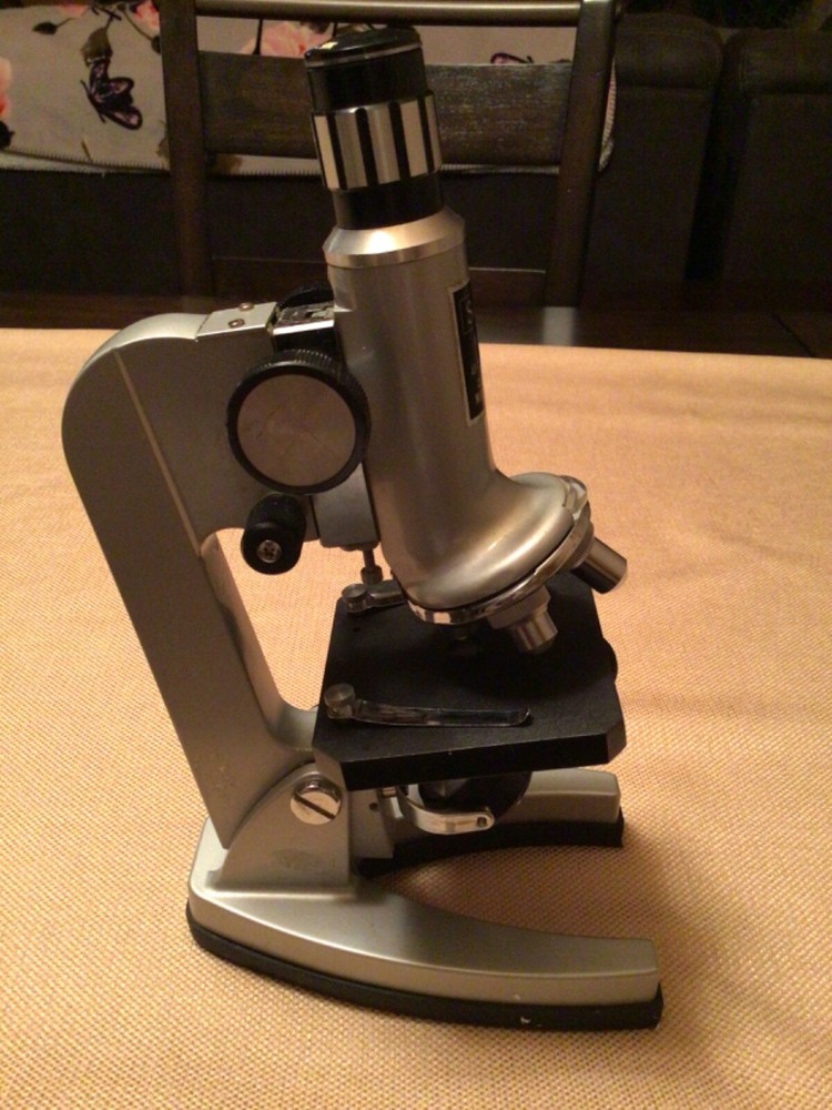 VINTAGE Sears Microscope Set 1200X Zoom Microscope *UNTESTED*