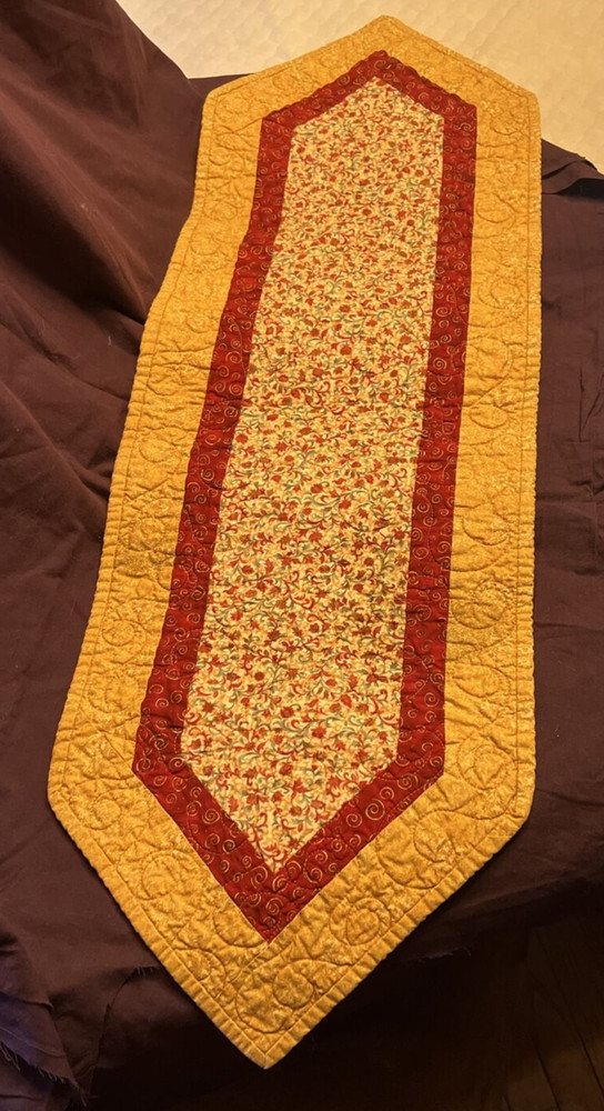 Reversible Table Runner - Fall and Christmas - 40"