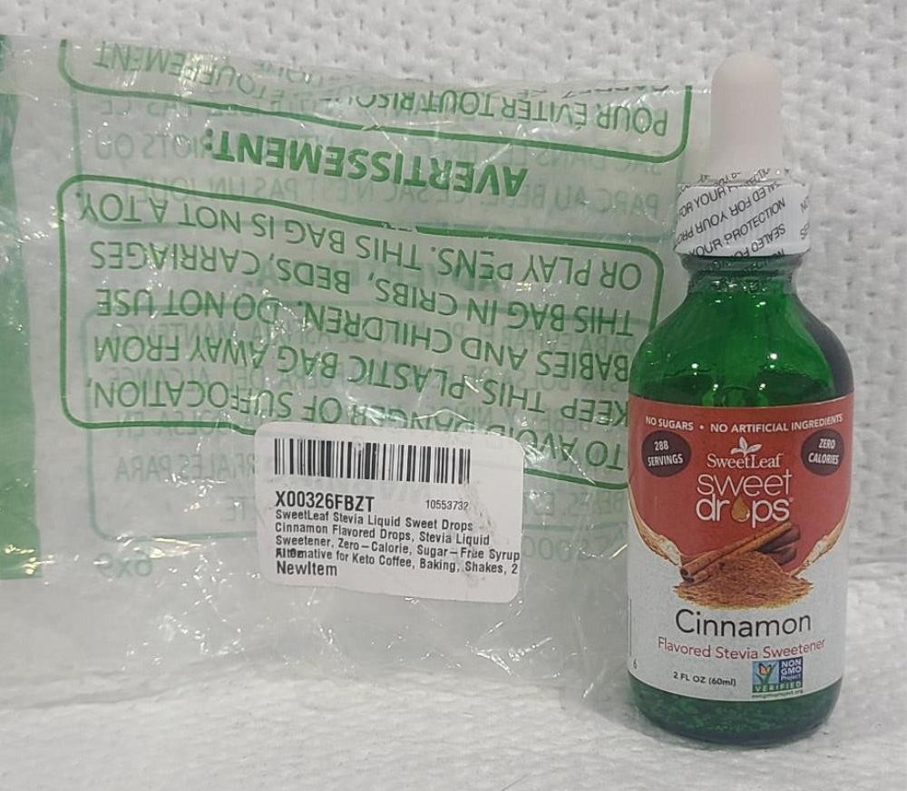 SweetLeaf Stevia Liquid Sweet Drops - Cinnamon Flavored Drops
