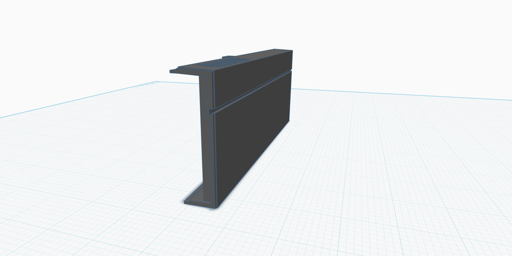 Replacement Commodore Amiga 1000 front RAM cover 3D printed