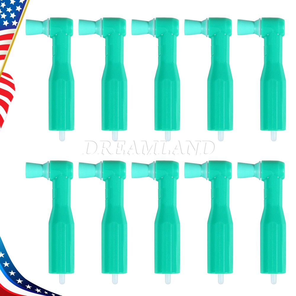 DISPOSABLE PROPHY ANGLES 500 SOFT CUP Green