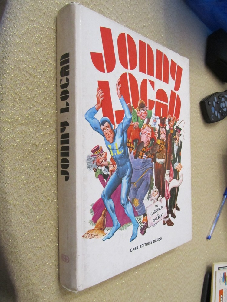 VOLUME CARTONATO JONNY LOGAN - EDITORIALE DARDO - OTTIMO