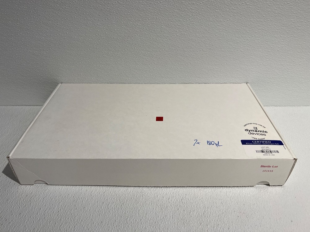 Dynamic Devices 180uL Pipette Tips PM1010-016R 96 Tips/Rack 7 Racks/Box